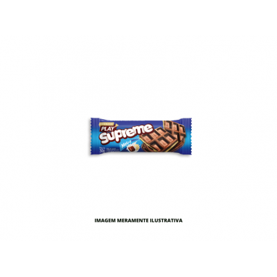 SUPREME BARRA PLAY MEIO A MEIO DUMDUM 1X40X30G